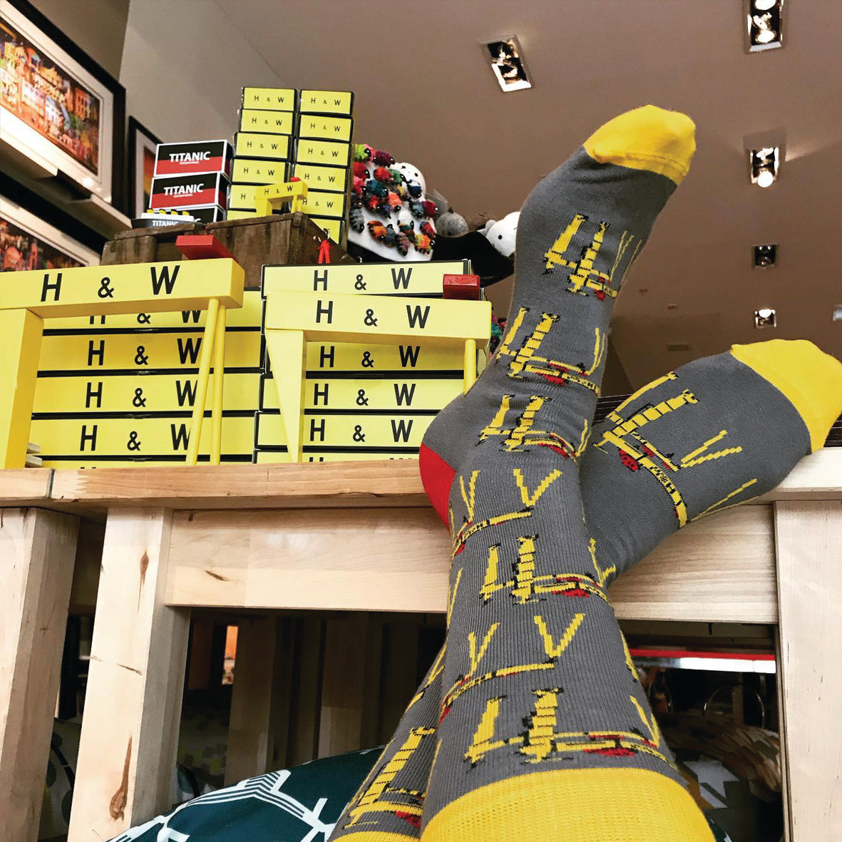 Belfast SOCKS - Legendary Harland & Wolff Socks
