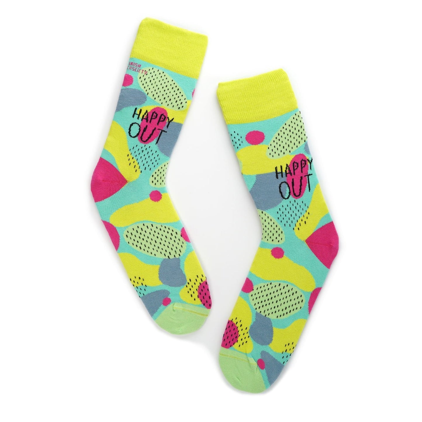 HAPPY OUT - Funny Irish Socks Made in Ireland