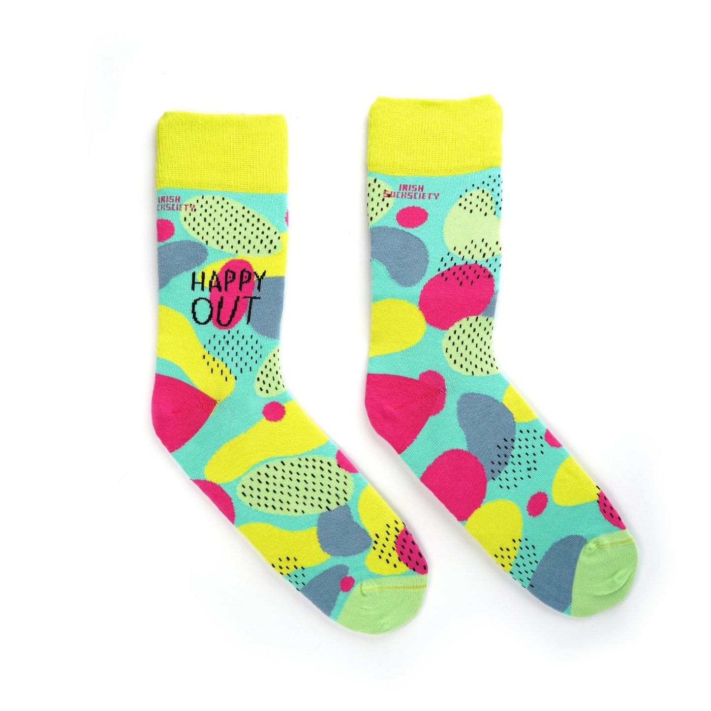 HAPPY OUT - Funny Irish Socks Made in Ireland
