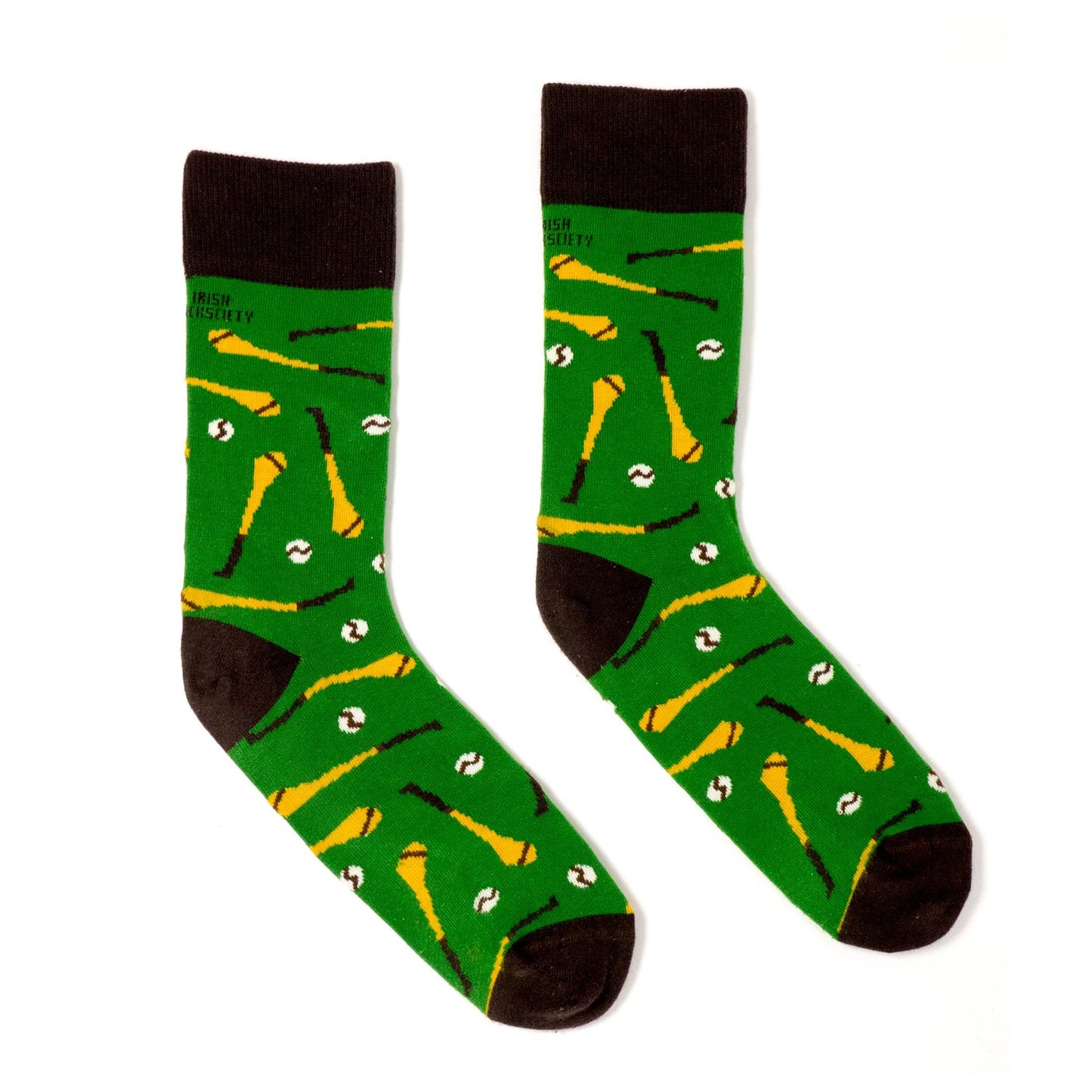 HURLING PULL HARD - Funny Irish Socks Made in Ireland