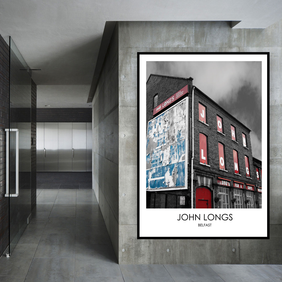 JOHN LONGS BELFAST - Contemporary Photography Print from Northern Ireland