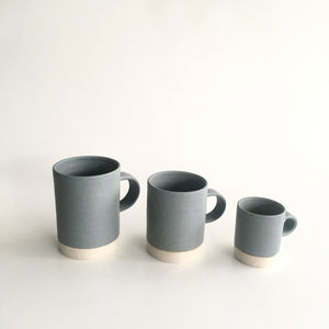 SOFT GREY - Mug - Hand Thrown Contemporary Irish Pottery