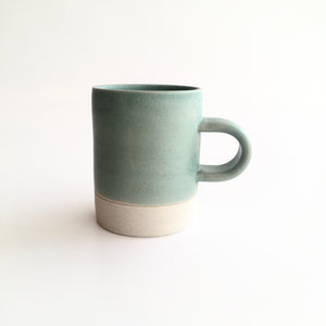 IRISH GREEN - Mug - Hand Thrown Contemporary Irish Pottery