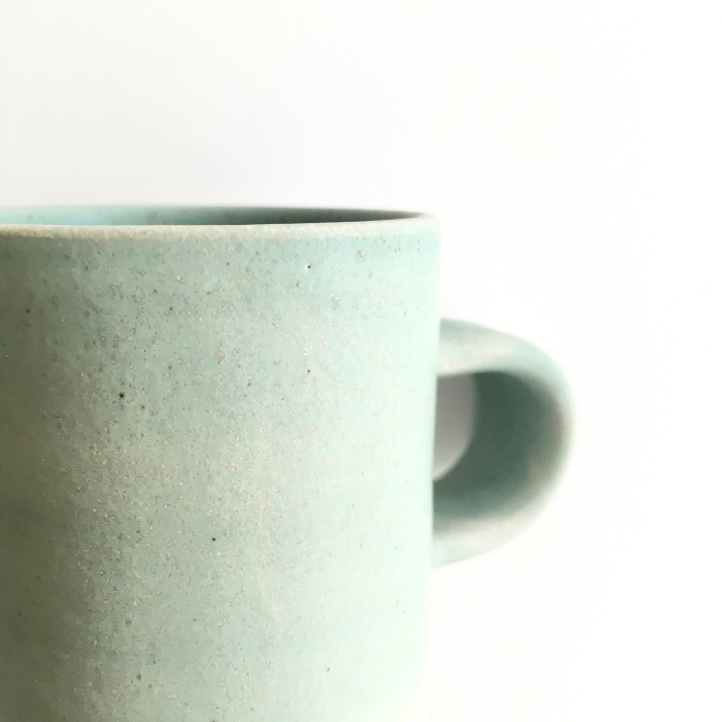 GREEN - Mug - Hand Thrown Contemporary Irish Pottery