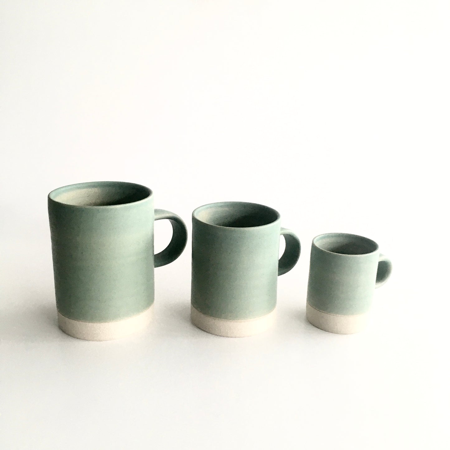 GREEN - Mug - Hand Thrown Contemporary Irish Pottery