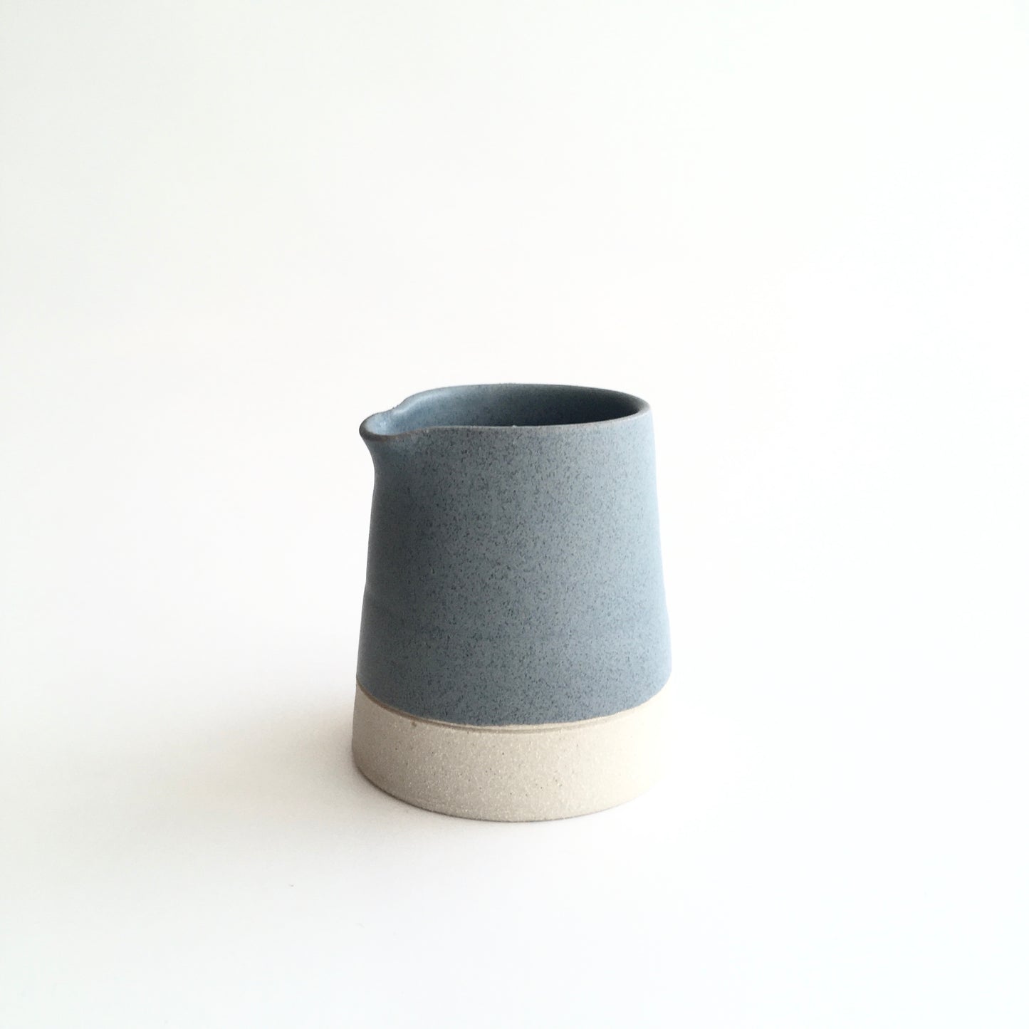 SOFT GREY - Mini Creamer - Hand Thrown Contemporary Irish Pottery
