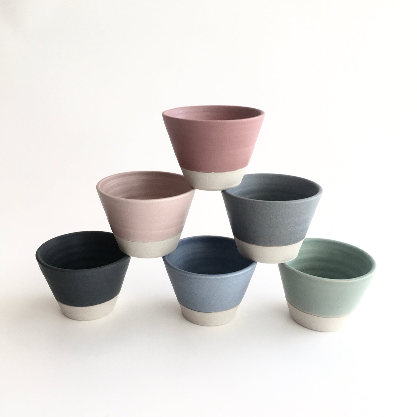 GREY - Dip Bowl - Hand Thrown Contemporary Irish Pottery