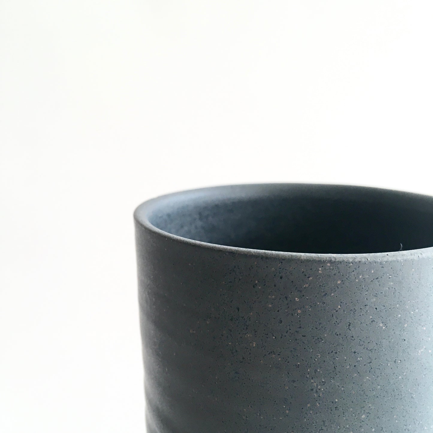 CHARCOAL - Vase - Hand Thrown Contemporary Irish Pottery