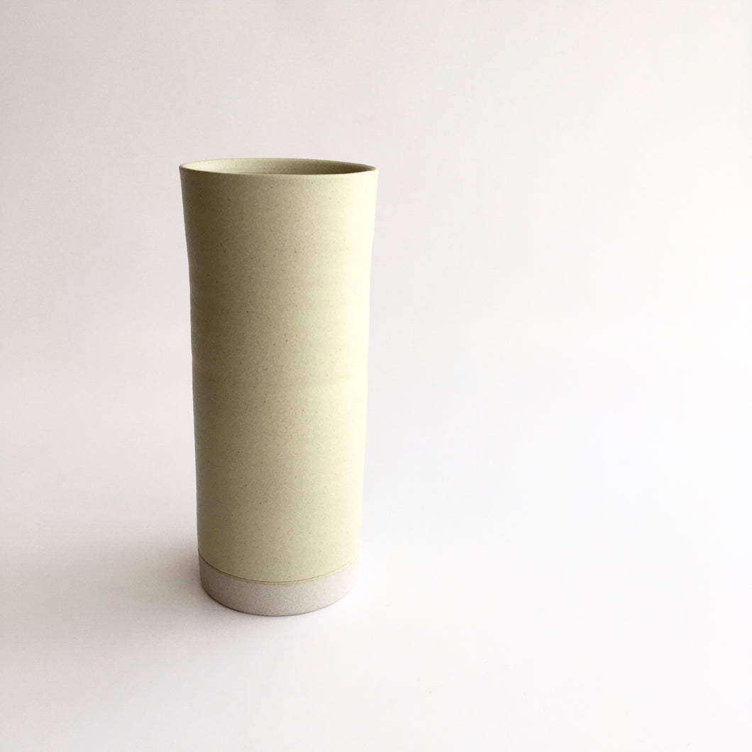 YELLOW - Vase - Hand Thrown Contemporary Irish Pottery
