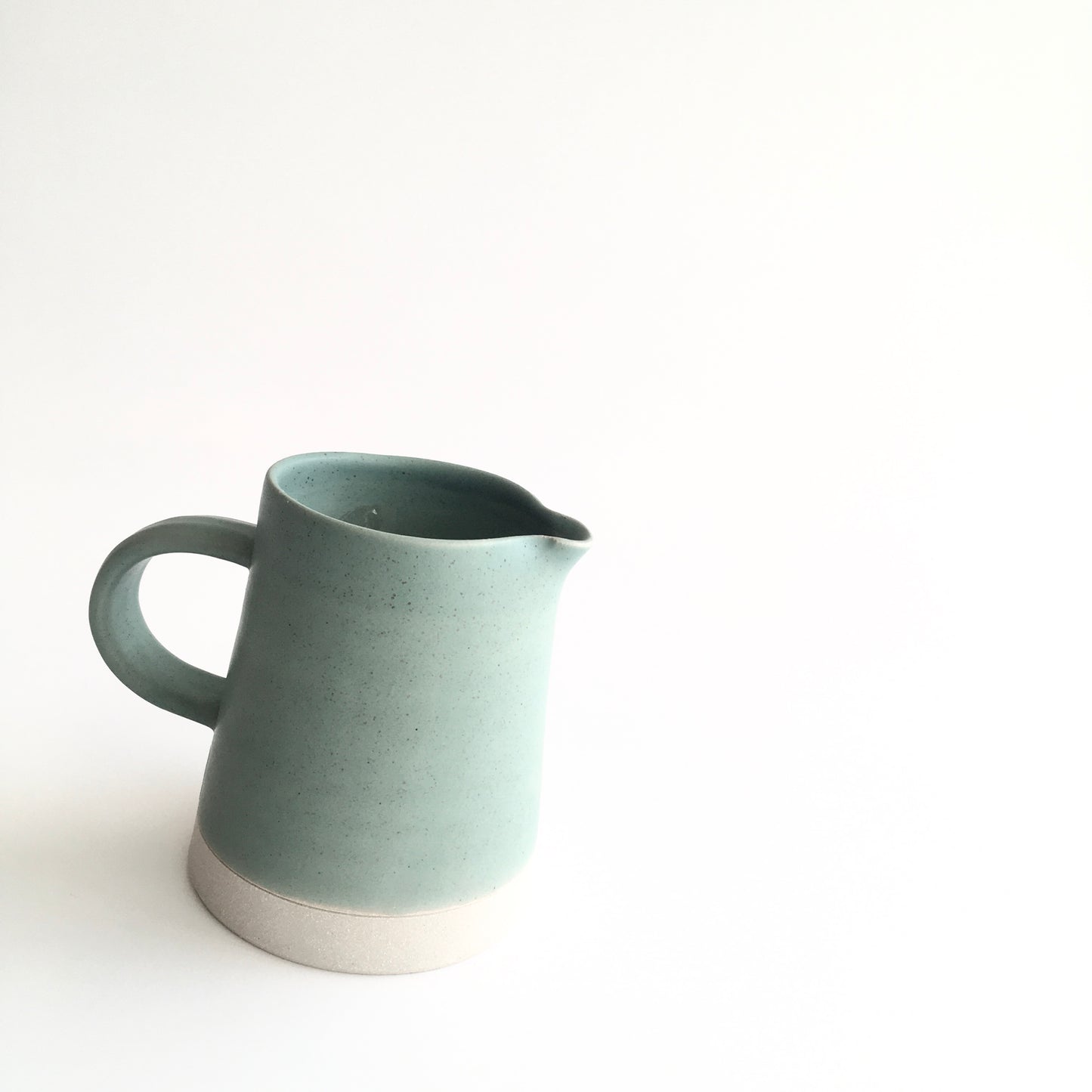 GREEN - Conical Jug - Hand Thrown Contemporary Irish Pottery