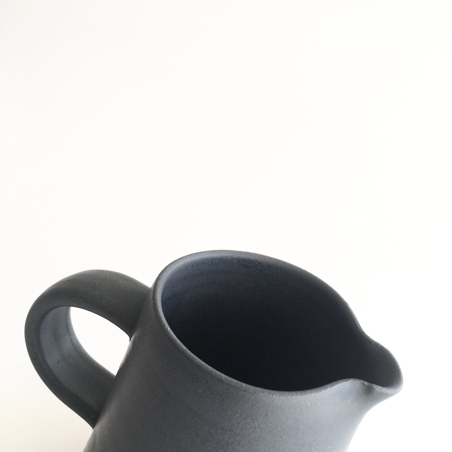 CHARCOAL - Conical Jug - Hand Thrown Contemporary Irish Pottery