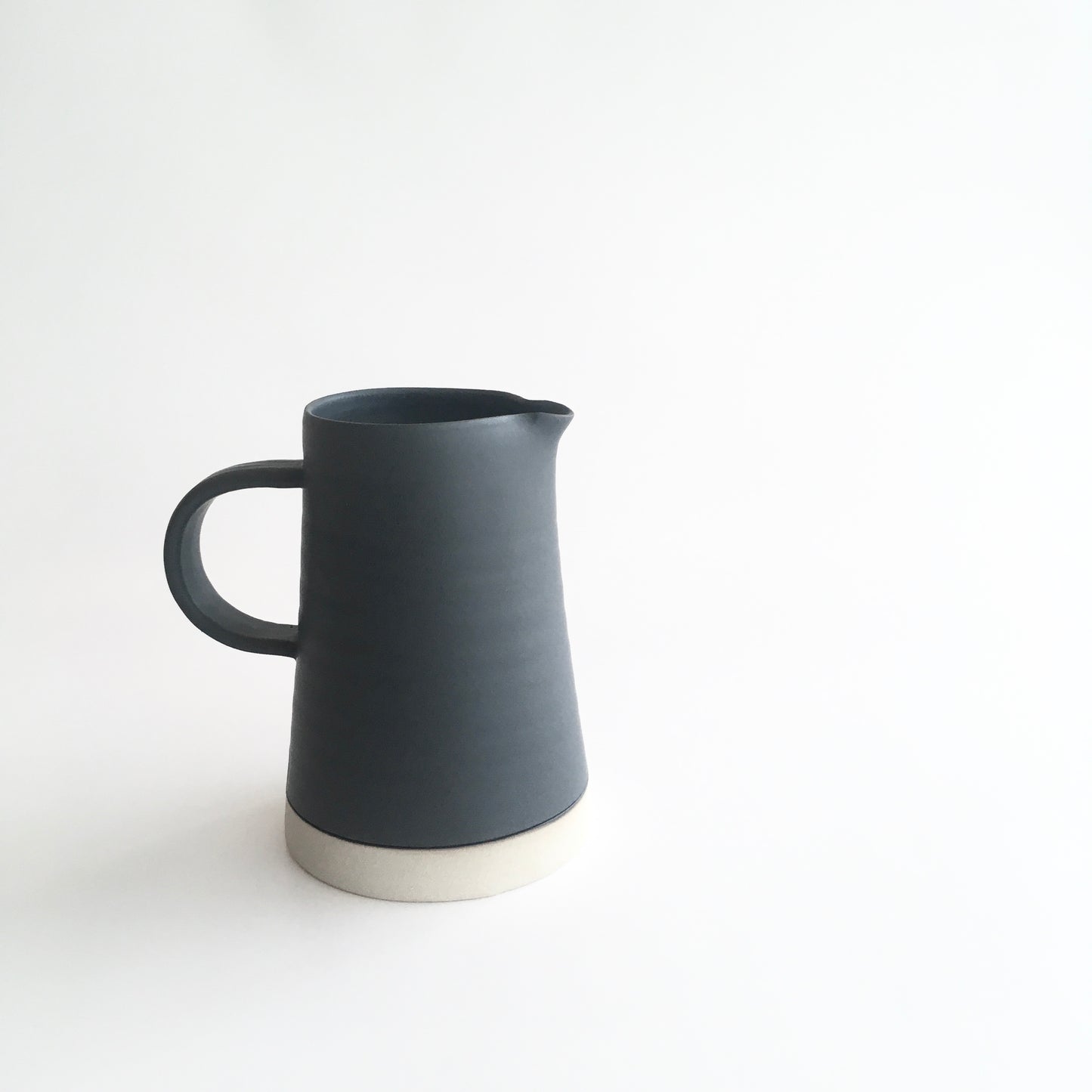 CHARCOAL - Conical Jug - Hand Thrown Contemporary Irish Pottery