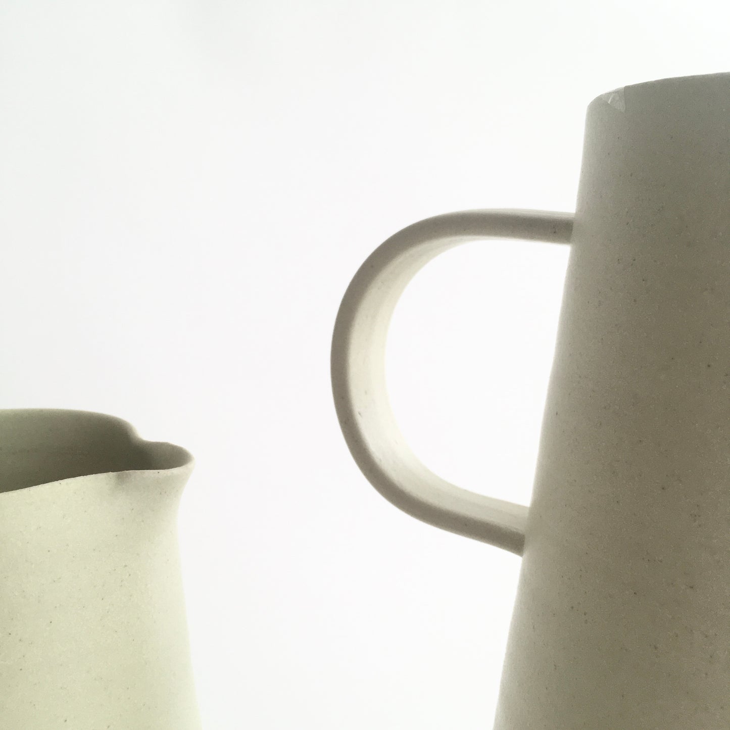 YELLOW - Conical Jug - Hand Thrown Contemporary Irish Pottery