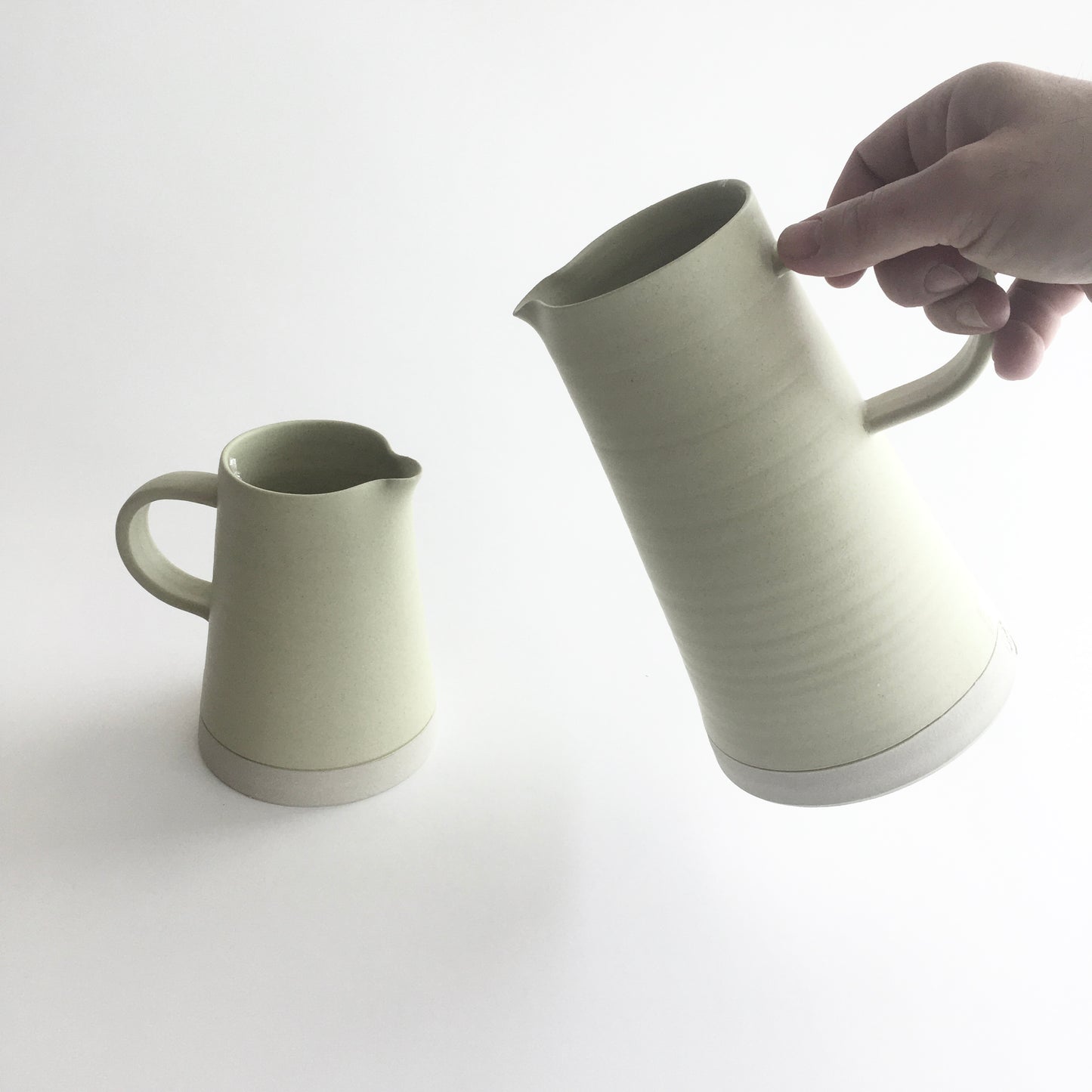 YELLOW - Conical Jug - Hand Thrown Contemporary Irish Pottery