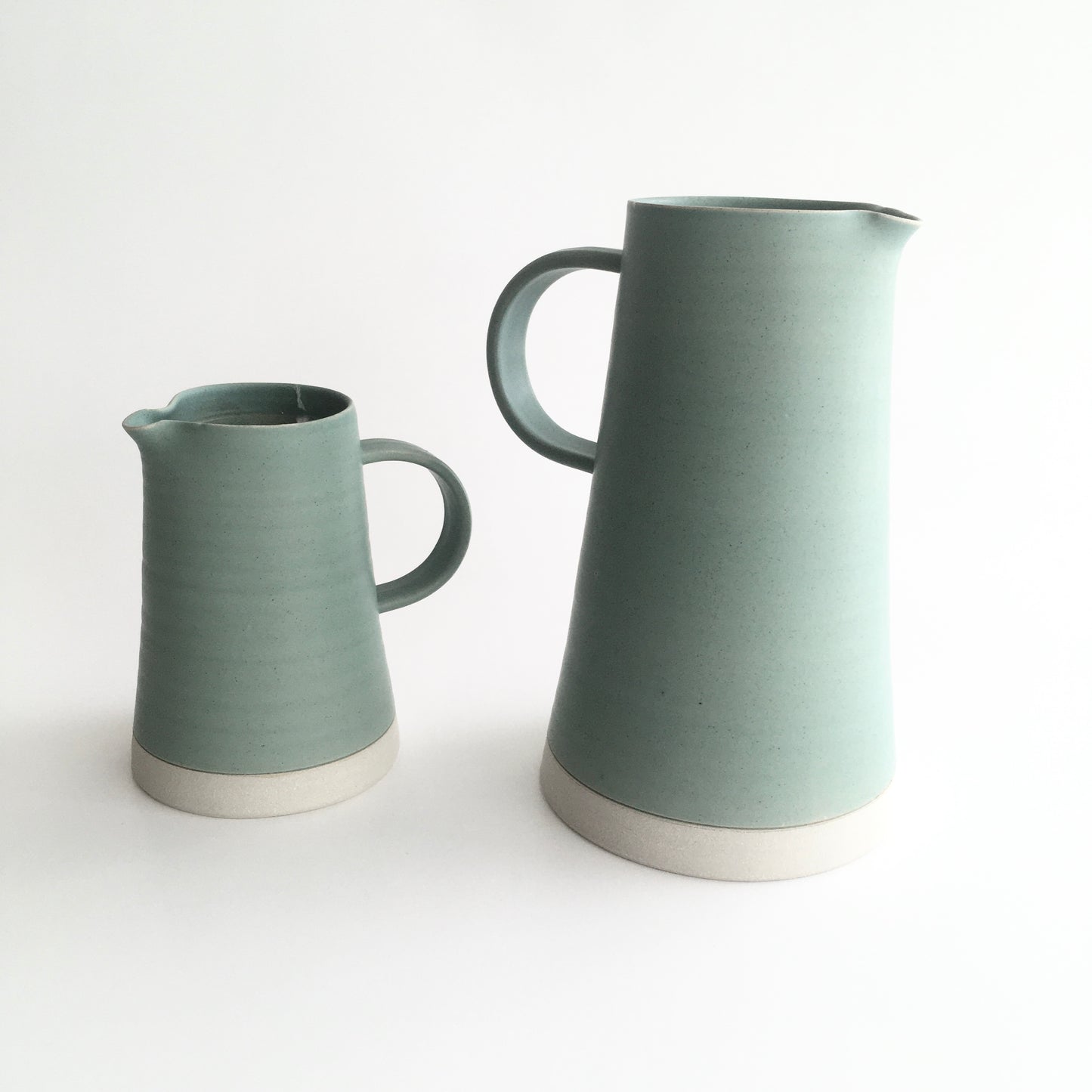 GREEN - Conical Jug - Hand Thrown Contemporary Irish Pottery