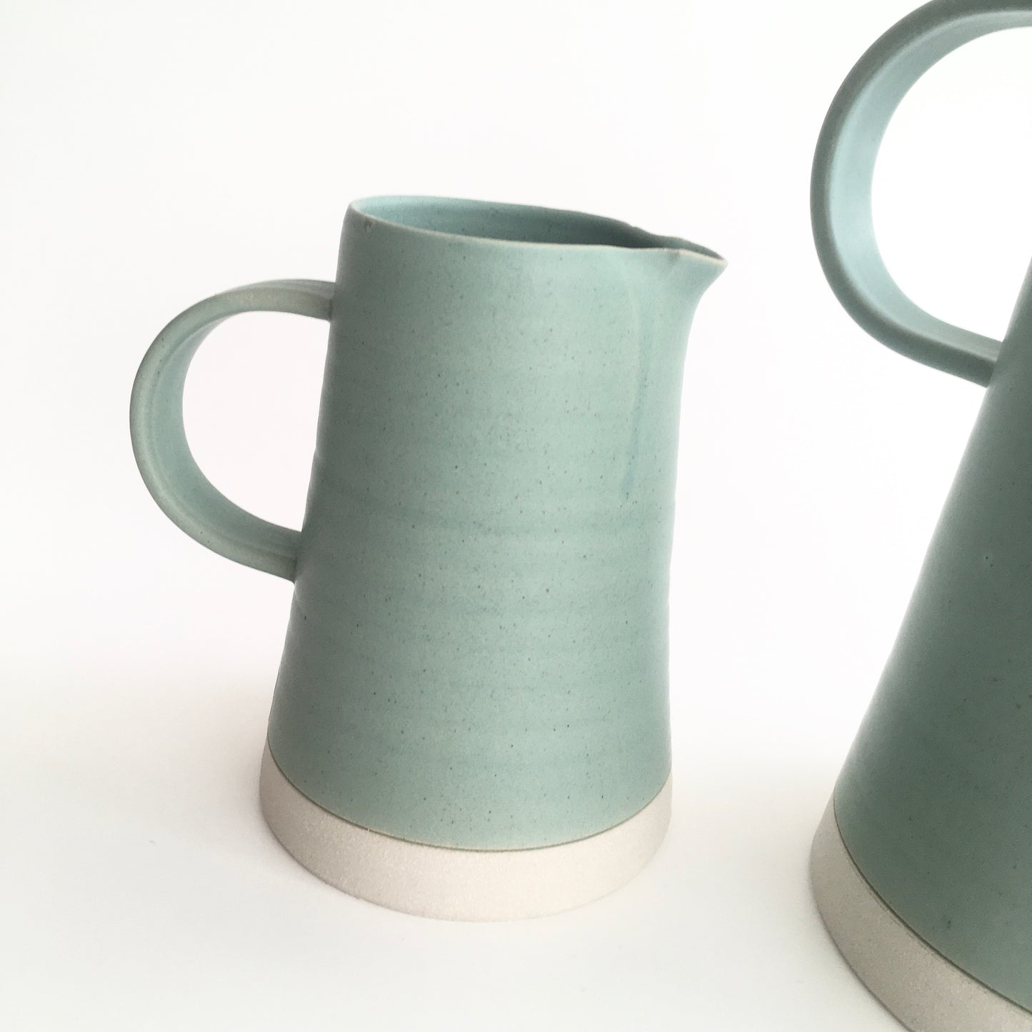 GREEN - Conical Jug - Hand Thrown Contemporary Irish Pottery