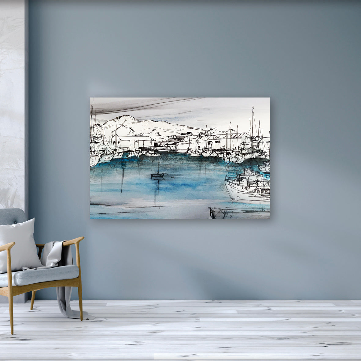KILKEEL HARBOUR County Down by Stephen Farnan
