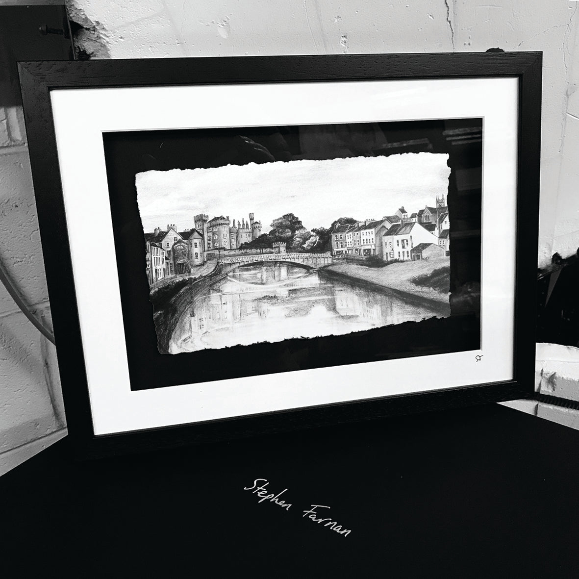 KILKENNY ON THE RIVER NORE - Medieval City Castle County Kilkenny by Stephen Farnan