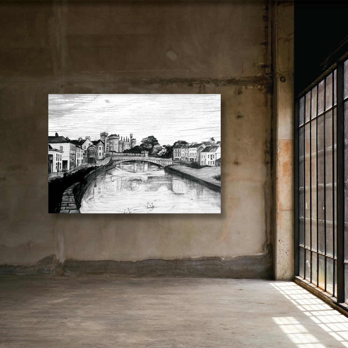 KILKENNY ON THE RIVER NORE - Medieval City Castle County Kilkenny by Stephen Farnan