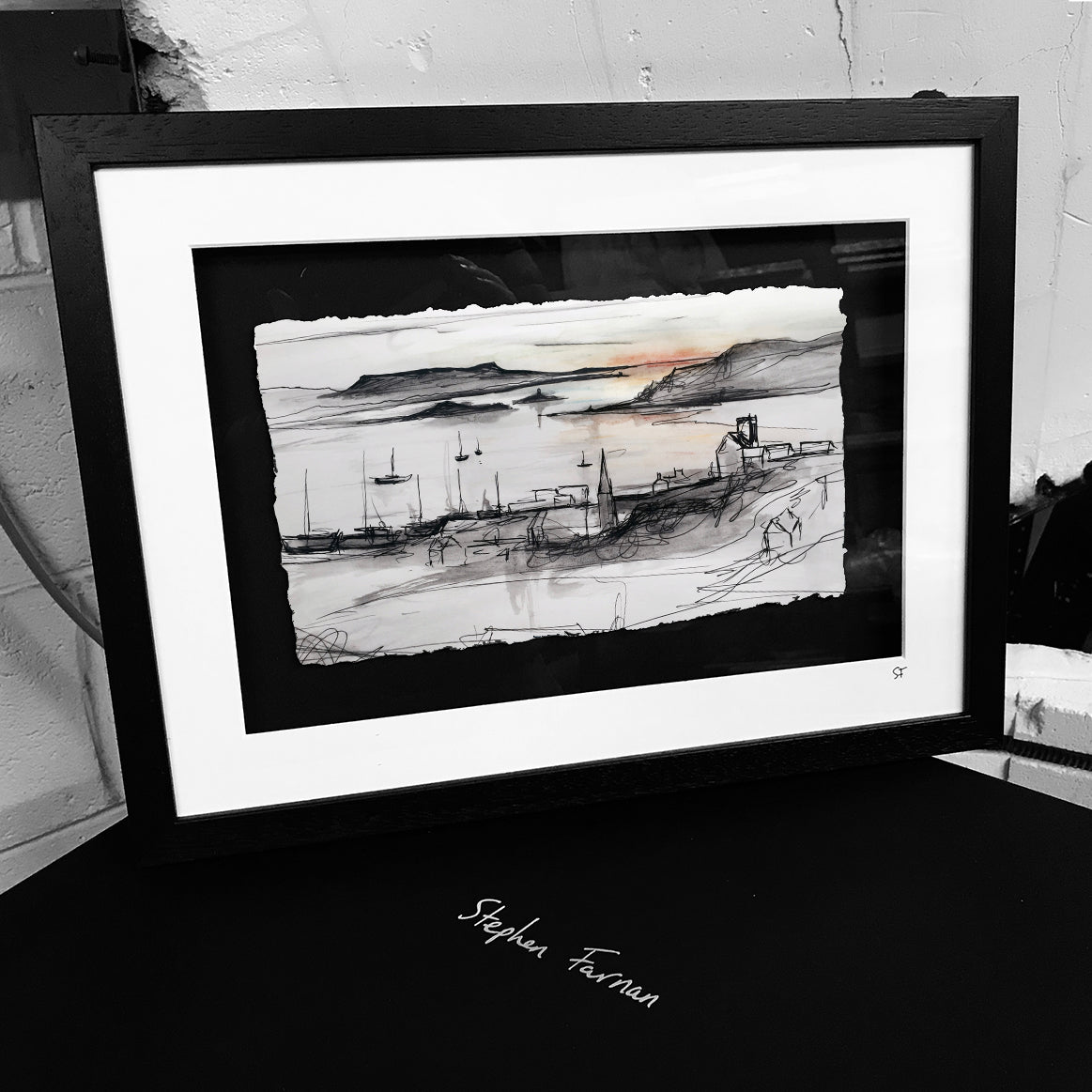 KILLYBEGS - Fishing Town County Donegal by Stephen Farnan