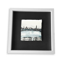 Load image into Gallery viewer, LIVERPOOL, ACROSS THE MERSEY  - Iconic City Skyline from Birkenhead Harbour by Stephen Farnan

