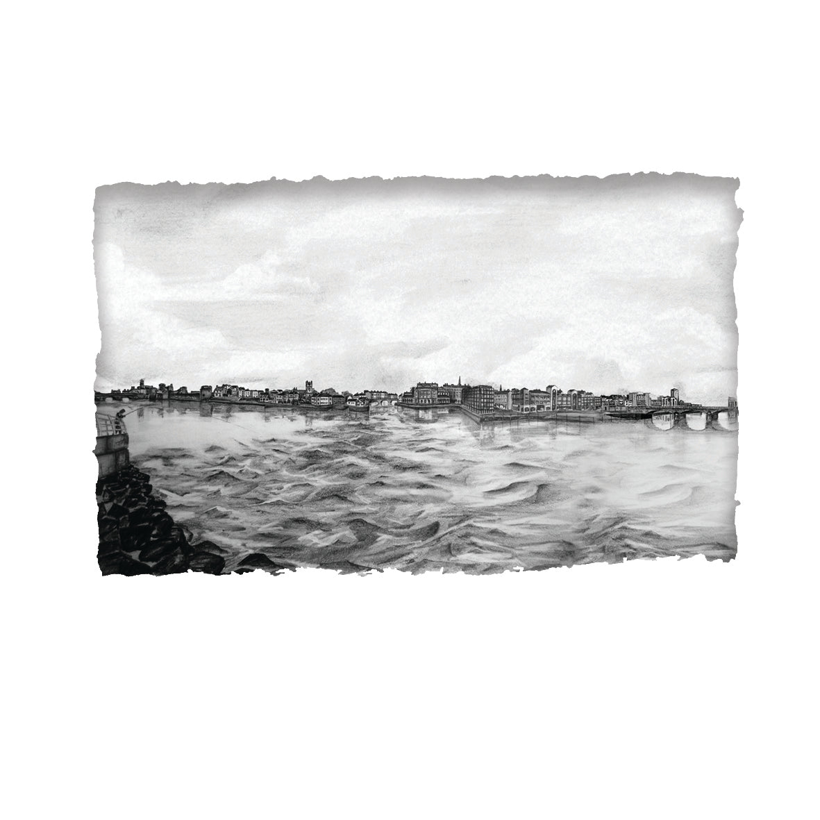 LIMERICK ON THE SHANNON - City South Ireland River Shannon County Limerick by Stephen Farnan