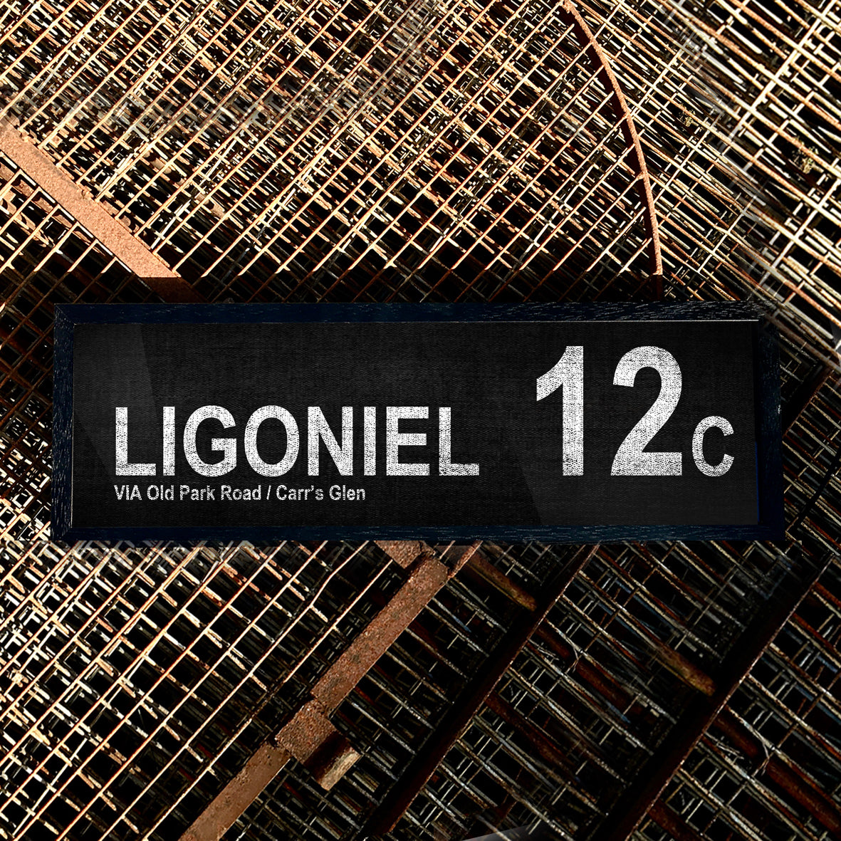 LIGONIEL 12c Via Old Park Rd / Carr's Glen