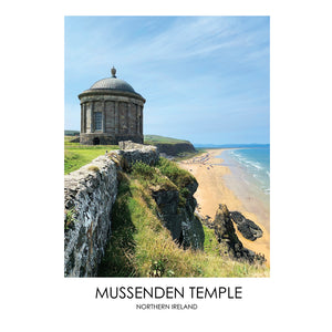 Mussenden Temple - Contemporary Photography Print from Northern Ireland