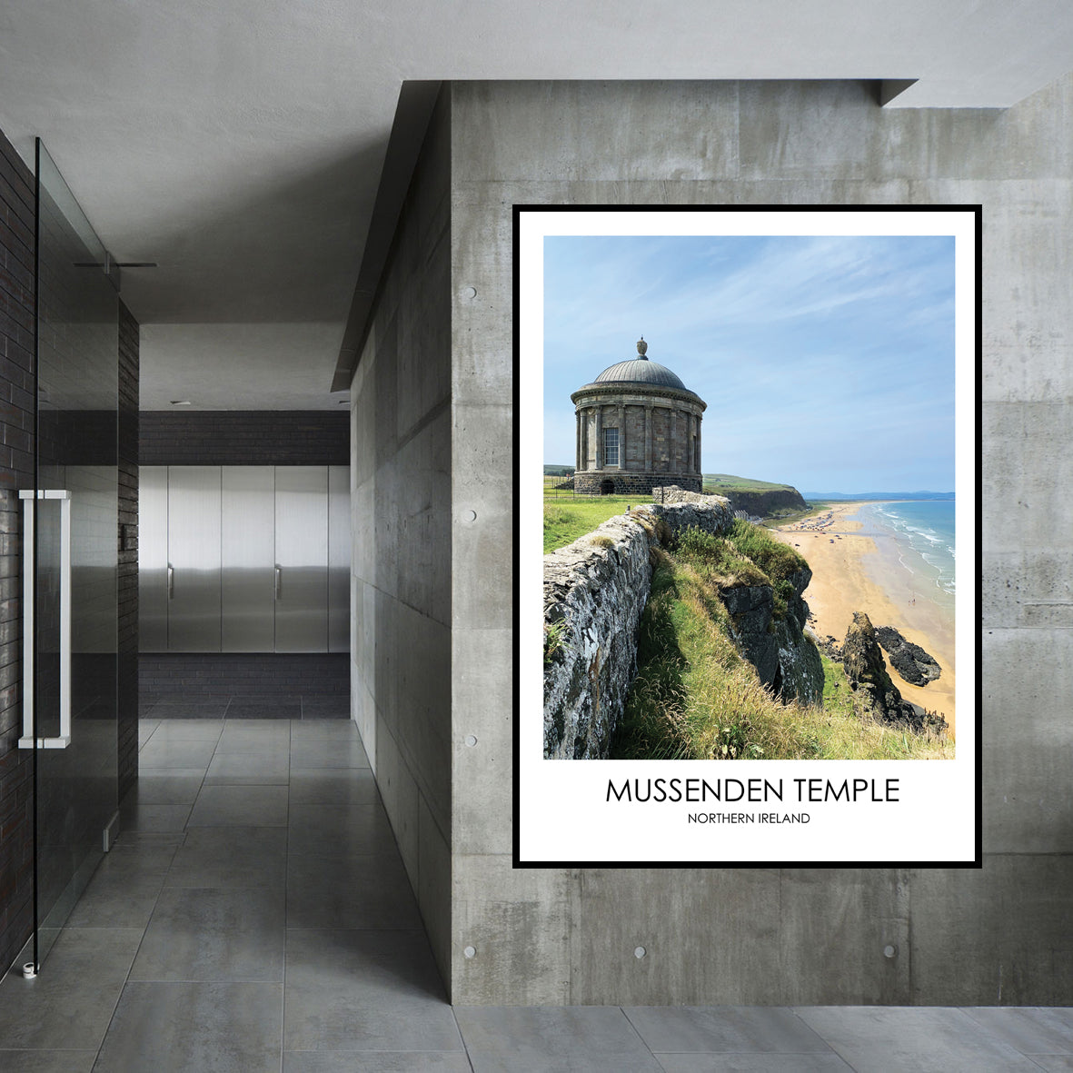 Mussenden Temple - Contemporary Photography Print from Northern Ireland