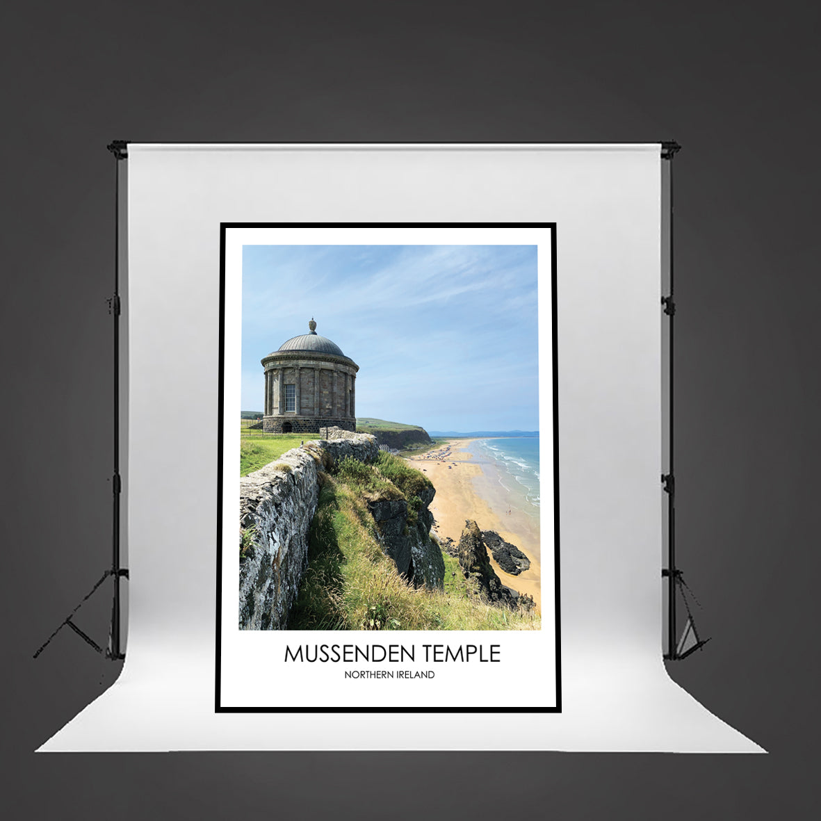 Mussenden Temple - Contemporary Photography Print from Northern Ireland
