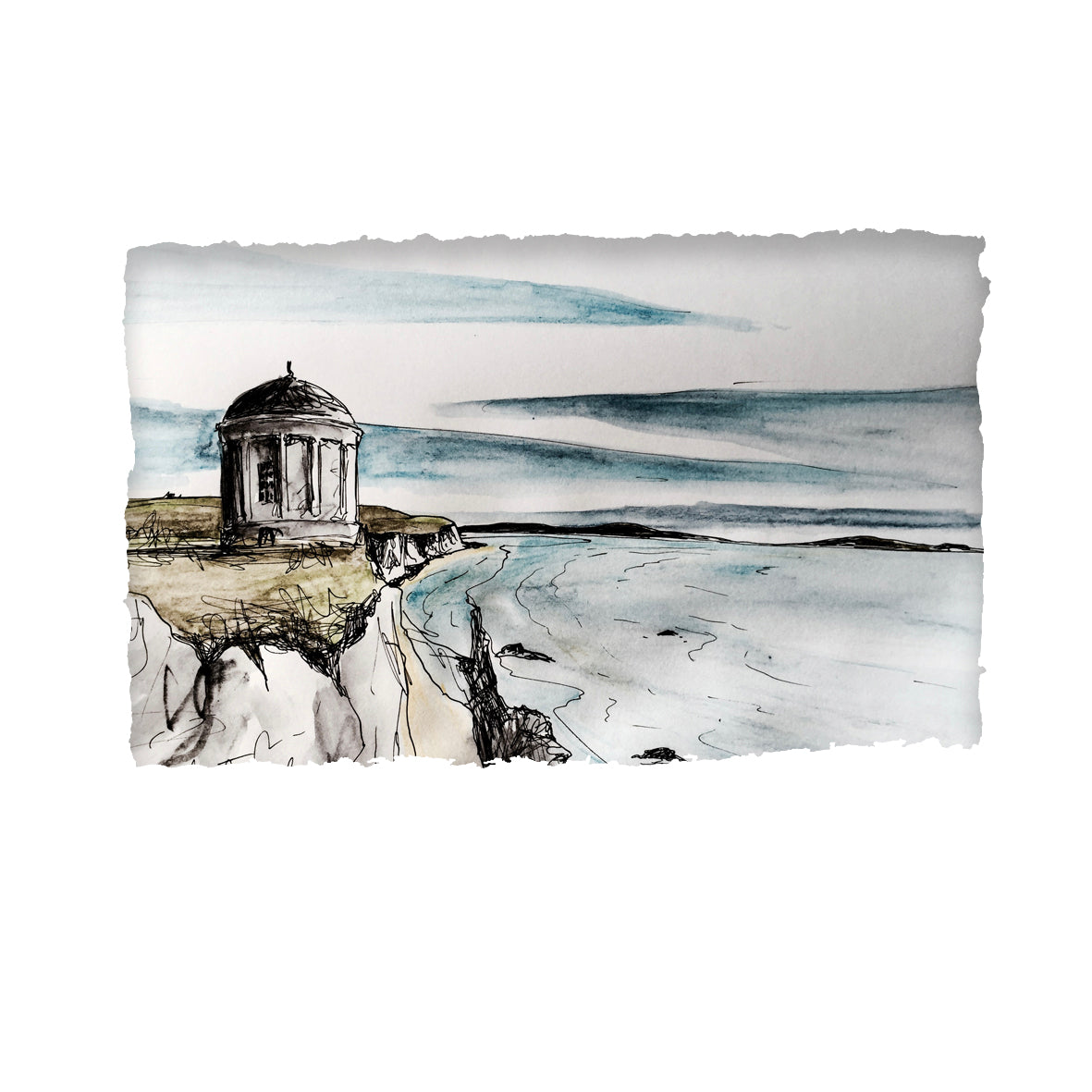 MUSSENDEN TEMPLE - North Causeway Coast Downhill Strand County Derry by Stephen Farnan