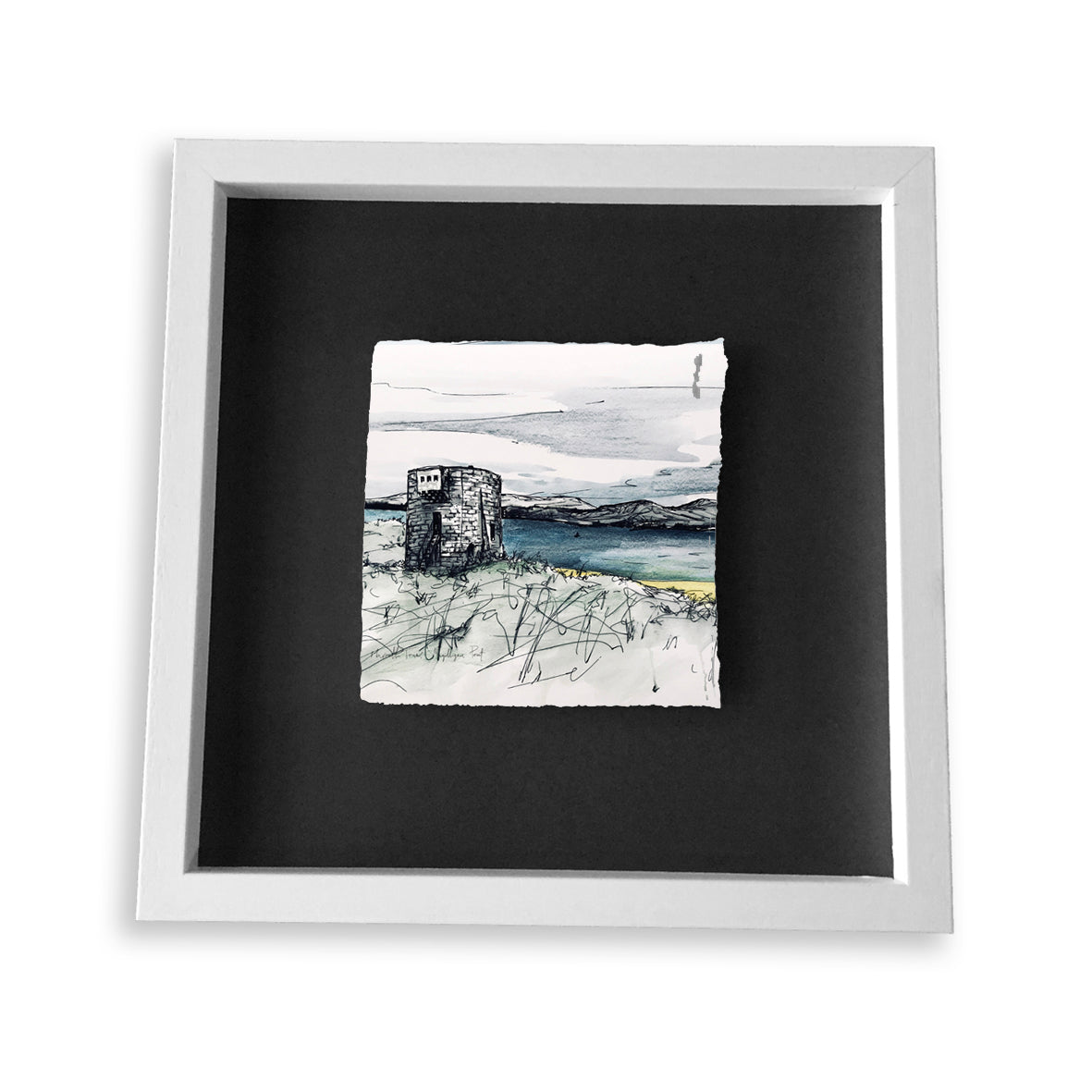 Martello Tower Towards Donegal - County Derry by Stephen Farnan
