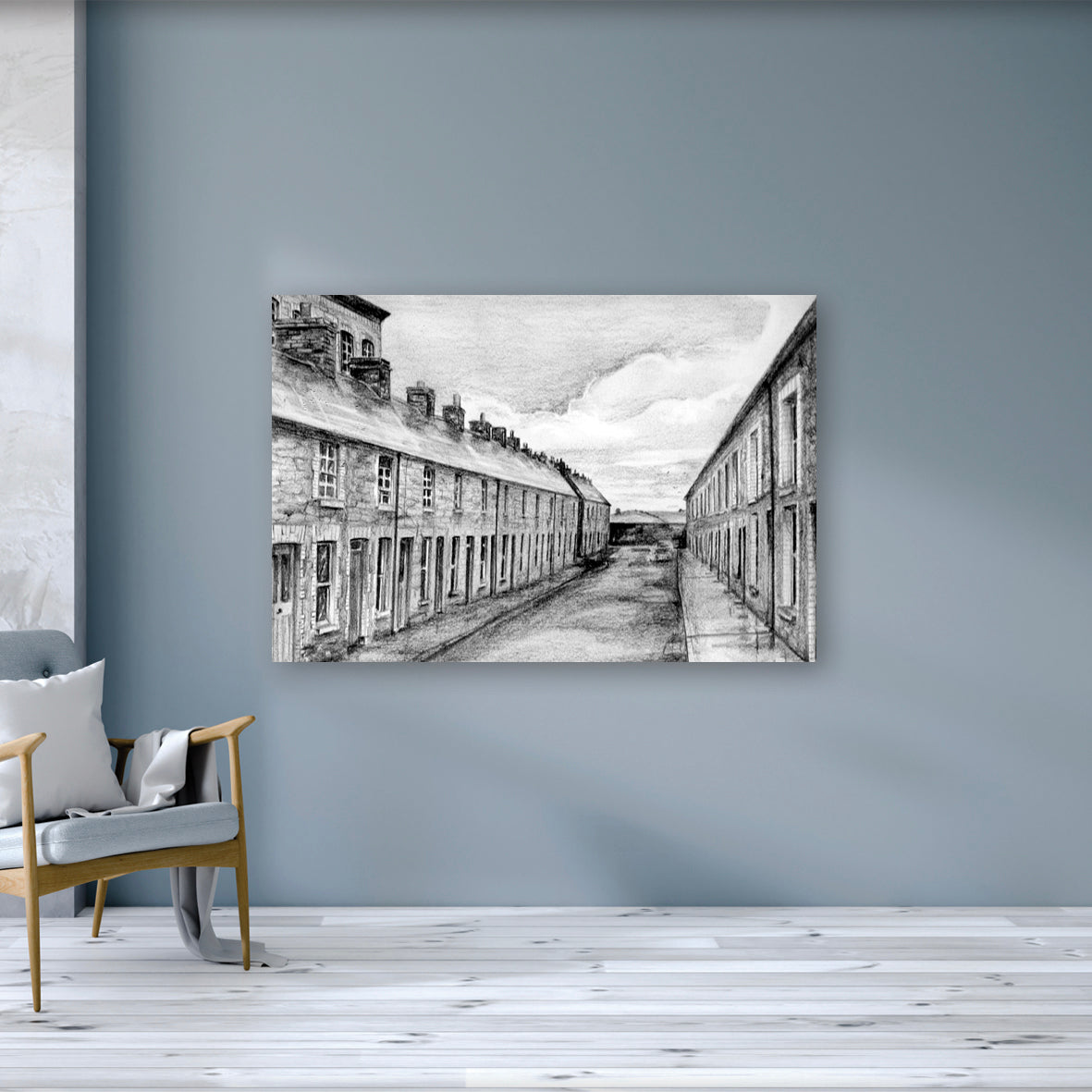 The Mill Row - County Armagh by Stephen Farnan