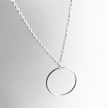 Load image into Gallery viewer, CIRCLE Necklace Silver - Designed, Imagined, Made in Ireland
