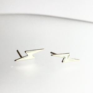 BOLT - Earrings Gold Vermeil - Designed, Imagined, Made in Ireland