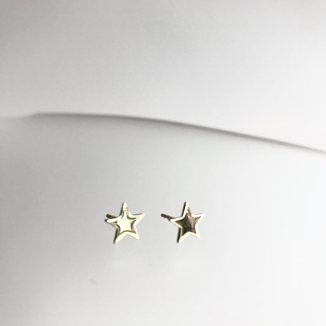 STARS - Earrings Gold Vermeil - Designed, Imagined, Made in Ireland