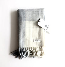 Load image into Gallery viewer, Grey First Baby Blanket - Handmade in Donegal Ireland
