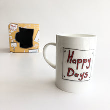 Load image into Gallery viewer, HAPPY DAYS  - Belfast - Slang - humorous - bone - china - mug
