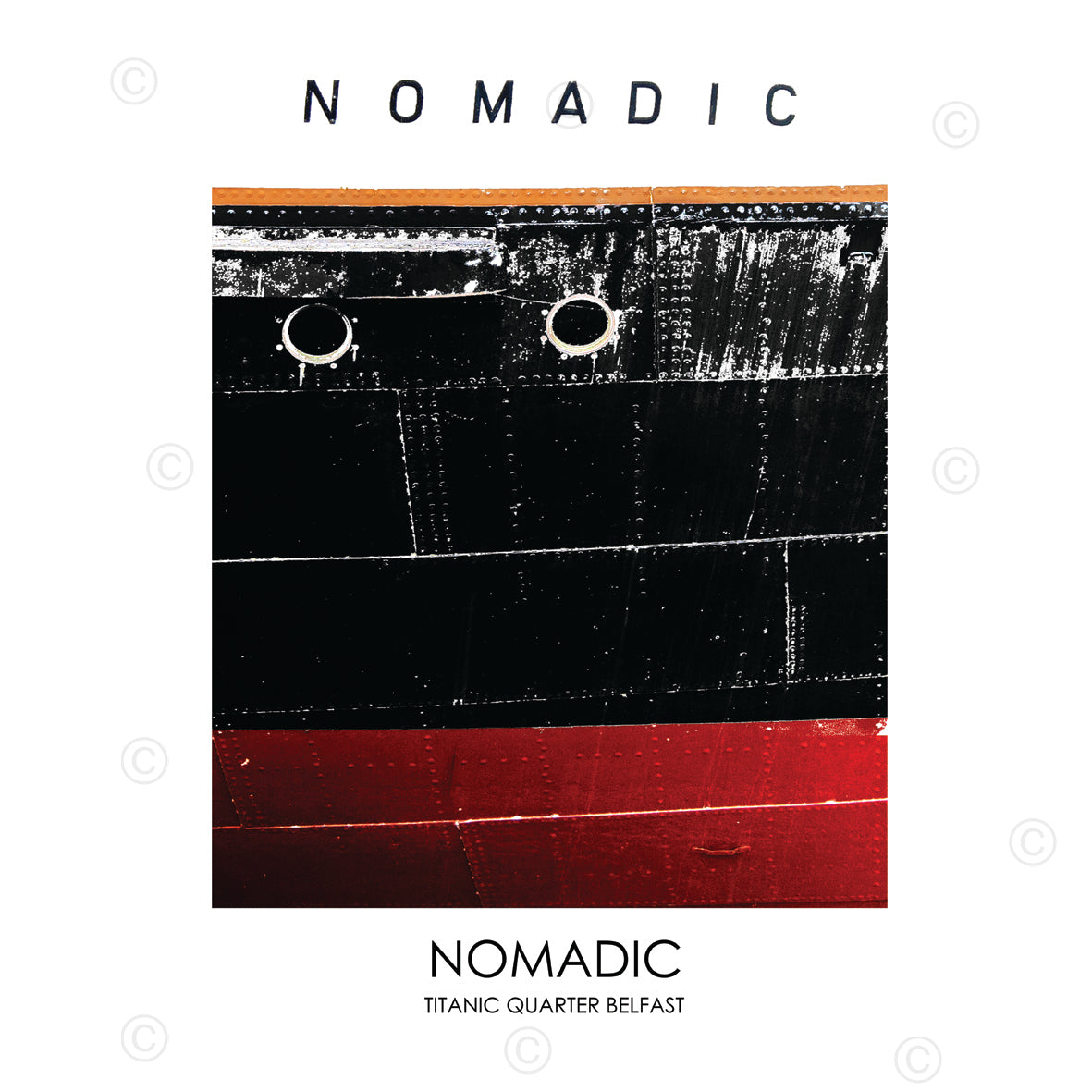 NOMADIC TITANIC QUARTER BELFAST - Contemporary Photography Print from Northern Ireland