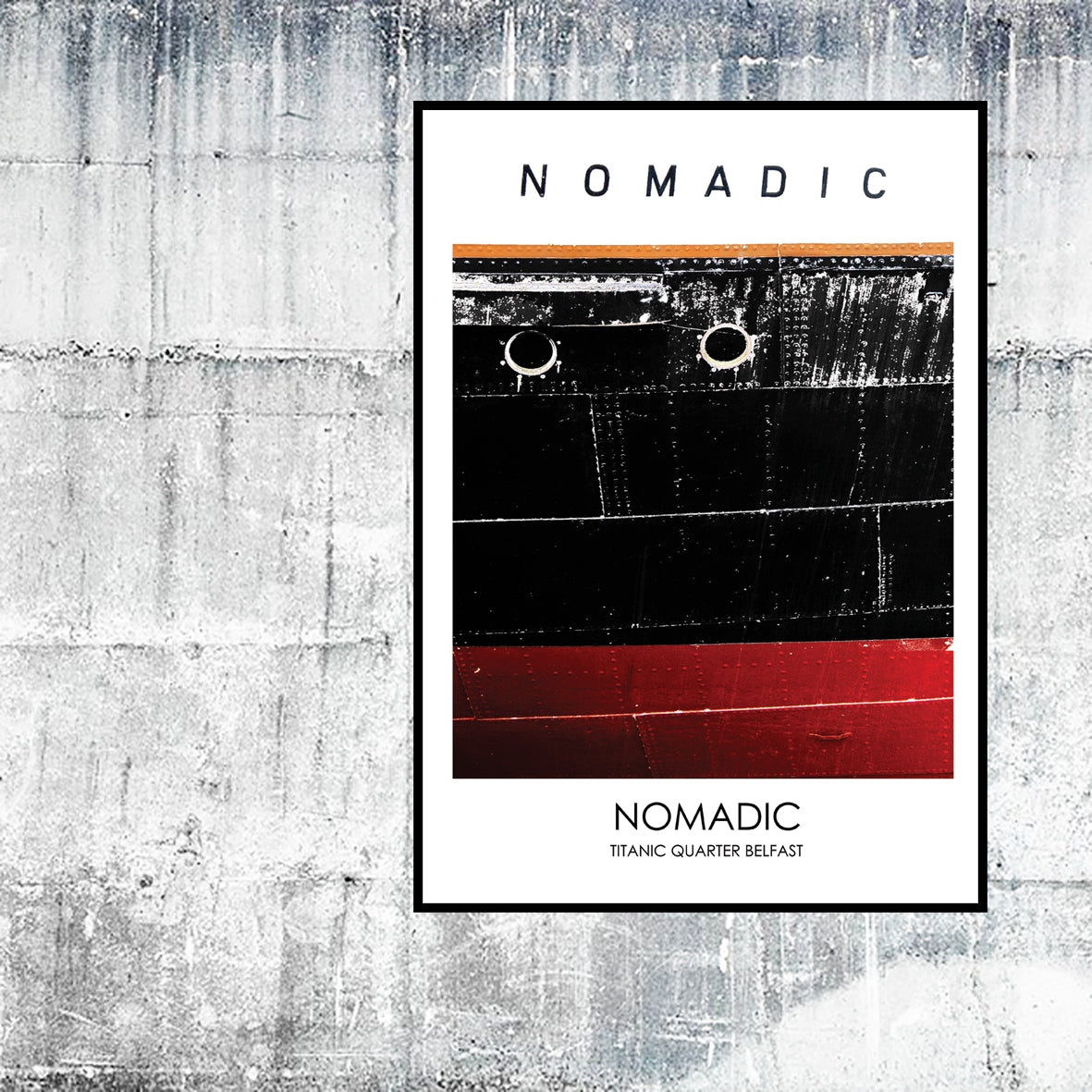 NOMADIC TITANIC QUARTER BELFAST - Contemporary Photography Print from Northern Ireland