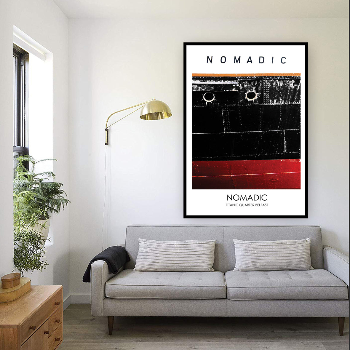 NOMADIC TITANIC QUARTER BELFAST - Contemporary Photography Print from Northern Ireland
