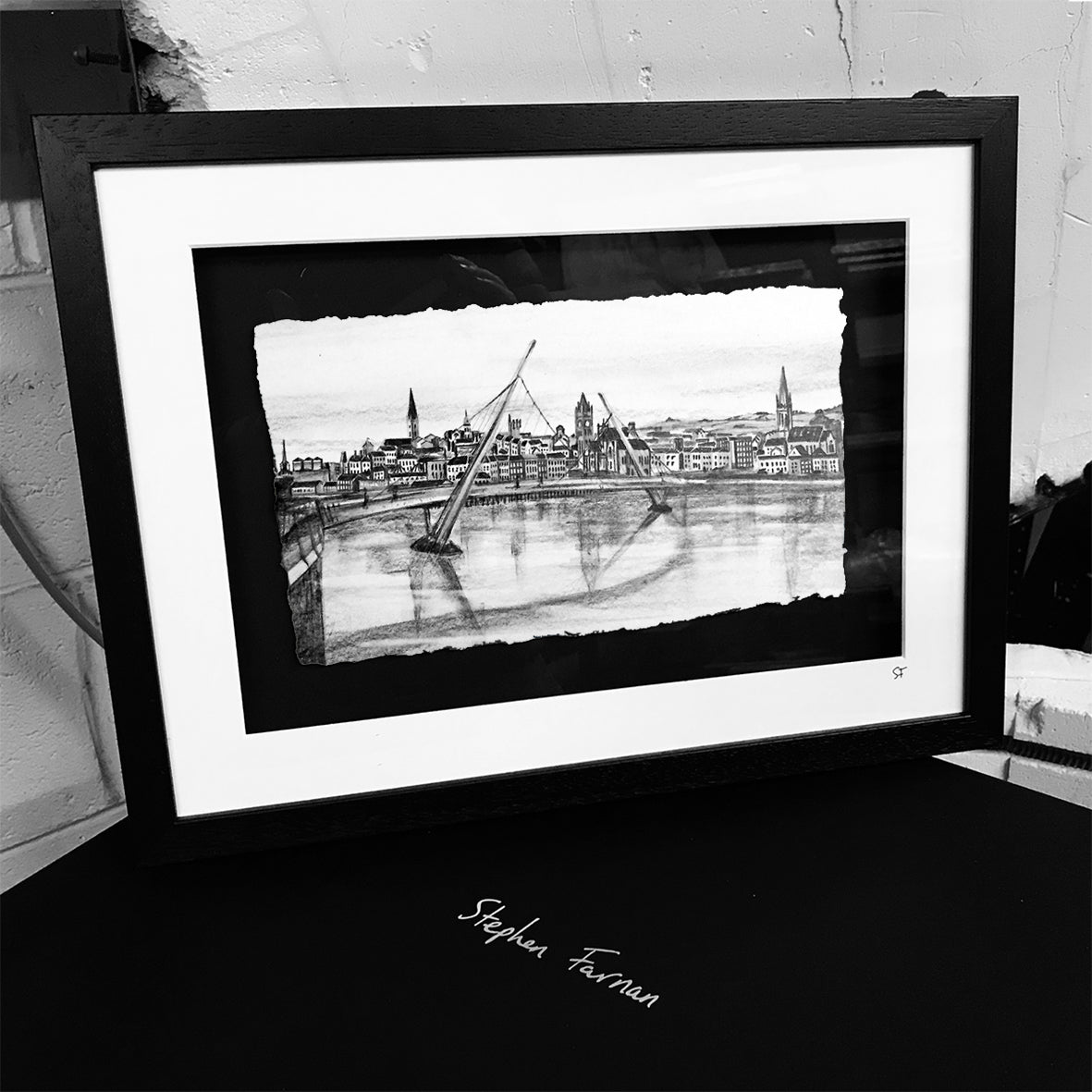The Peace Bridge - County Derry by Stephen Farnan