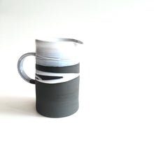 Load image into Gallery viewer, MILK JUG - Beautiful Handmade Irish Pottery - Black Stoneware with White Glaze

