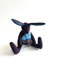 Load image into Gallery viewer, Wee Ciara - Handmade Teddy Hare - Looking for a new home!
