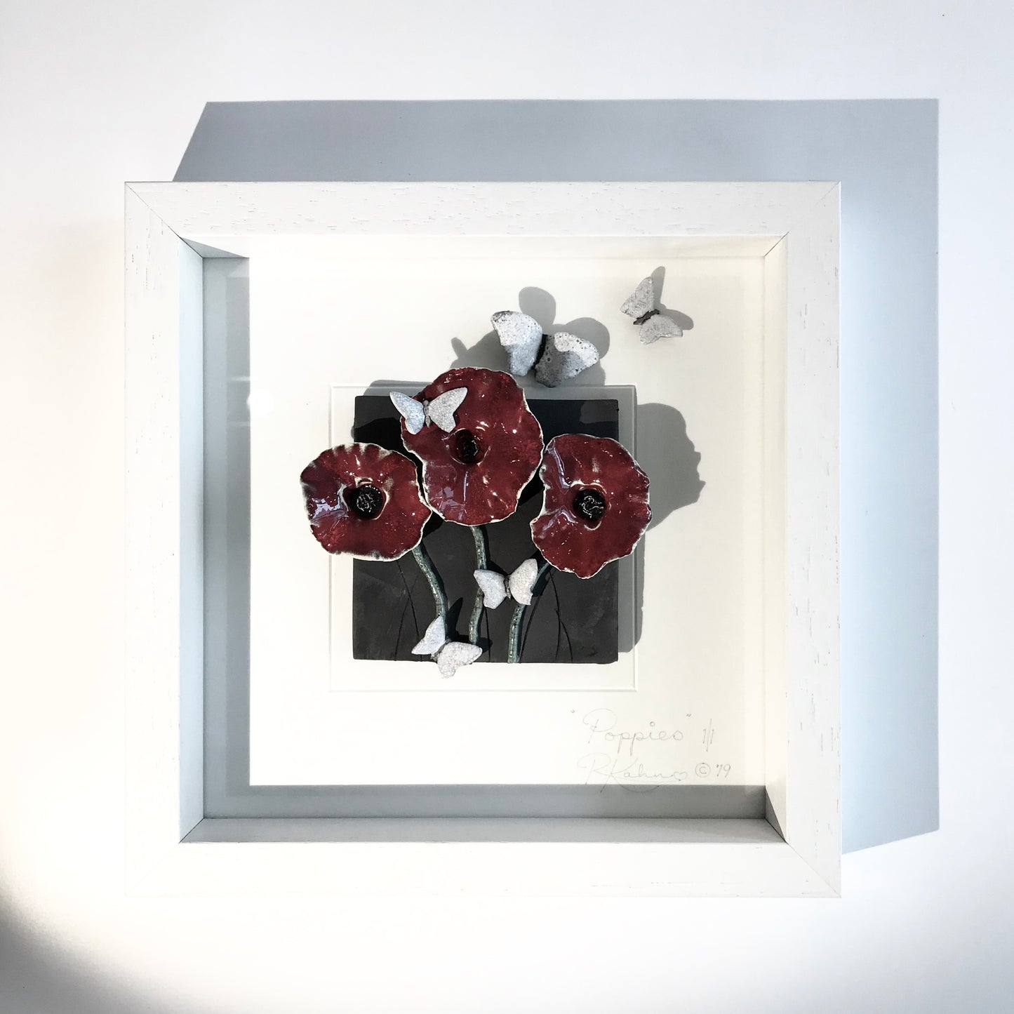 PURE POPPIES - Raku Ceramic Art by Rebeka Kahn