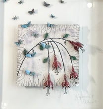 Load image into Gallery viewer, FUCHSIA - Raku Ceramic Art by Rebeka Kahn

