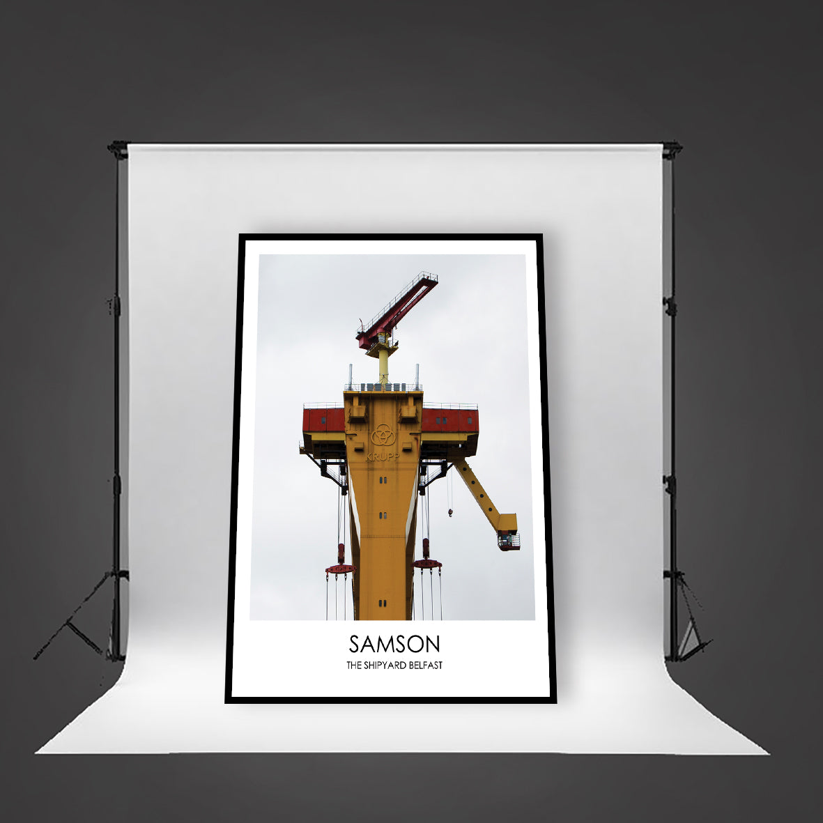 SAMSON THE SHIPYARD BELFAST - Contemporary Photography Print from Northern Ireland