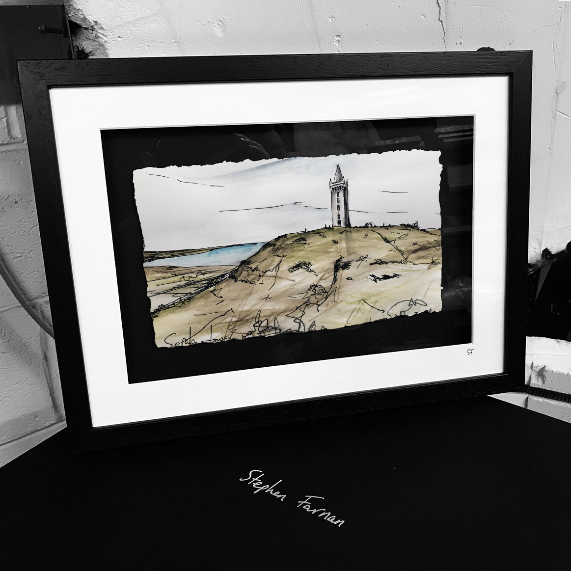 SCRABO TOWER - Newtownards Strangford Lough County Down by Stephen Farnan