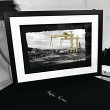 Load image into Gallery viewer, THE SHIPYARD, BELFAST - Harland &amp; Wolff Cranes Samson Goliath County Antrim by Stephen Farnan

