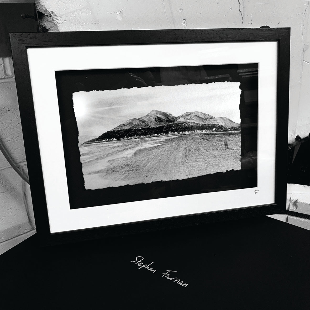 SLIEVE DONARD, THE MOURNES - Tyrella Beach View County Down by Stephen Farnan